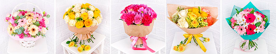 Букеты с доставкой в Южно-Сахалинске от Гранд-Флора.